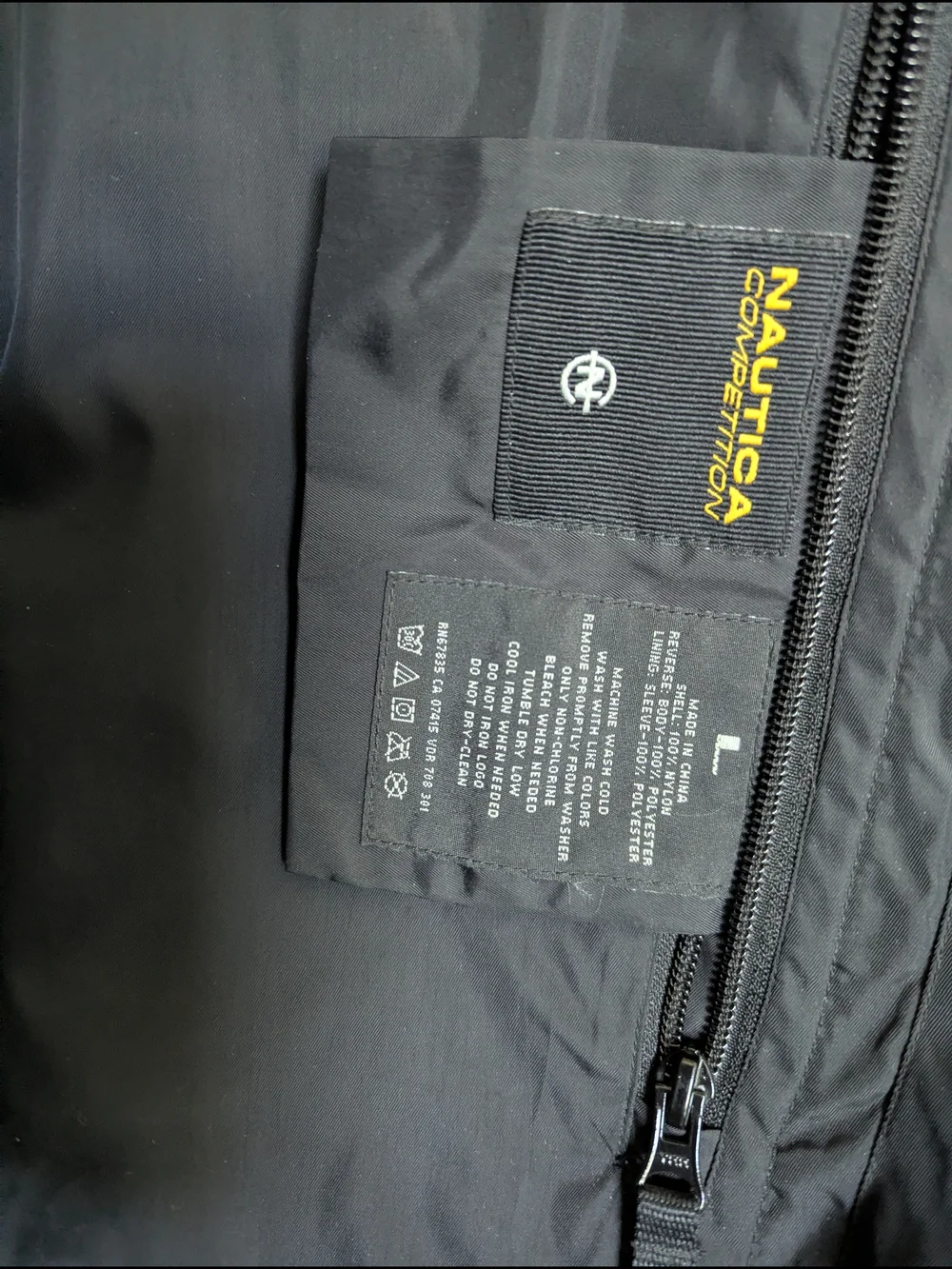 Vintage Nautica Reversible Competition Jacket Vest